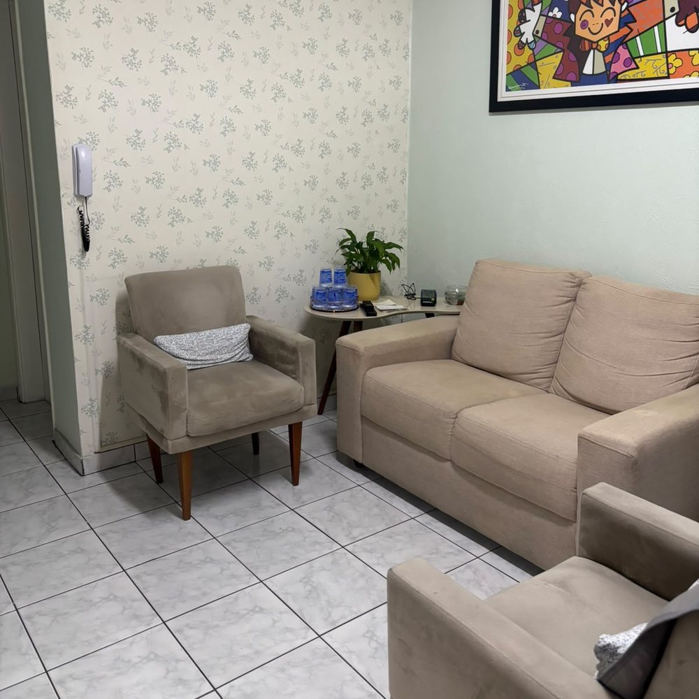 Ambiente de espera da Jefferson Souza Odontologia